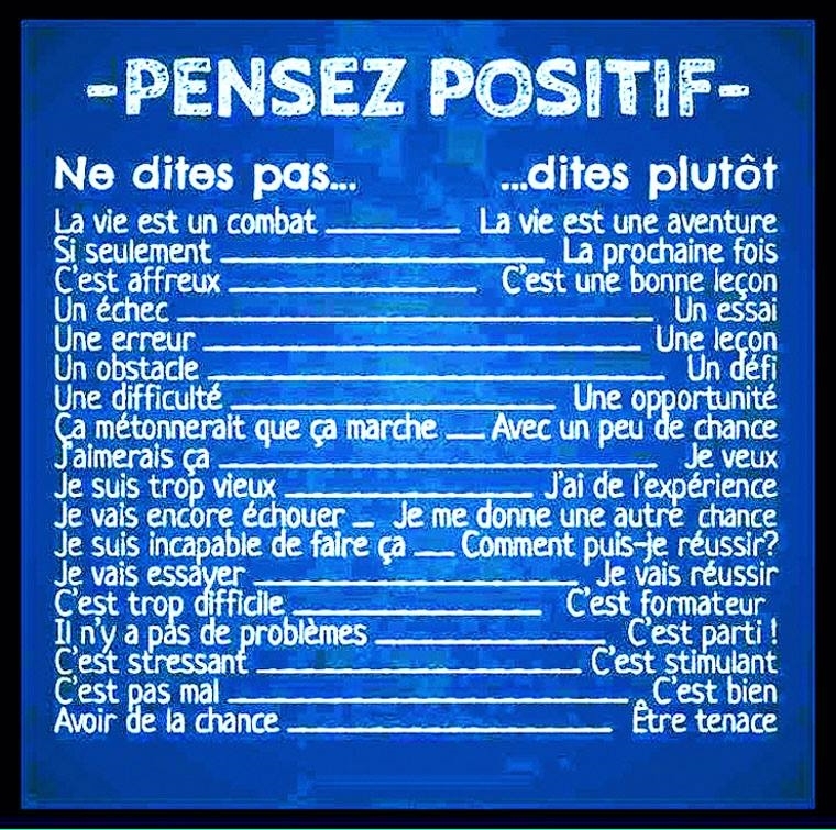 pensez positif hypnose